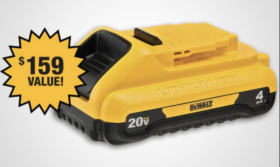 DEWALT Promotion! Sticks & Stuff and Swanton Lumber